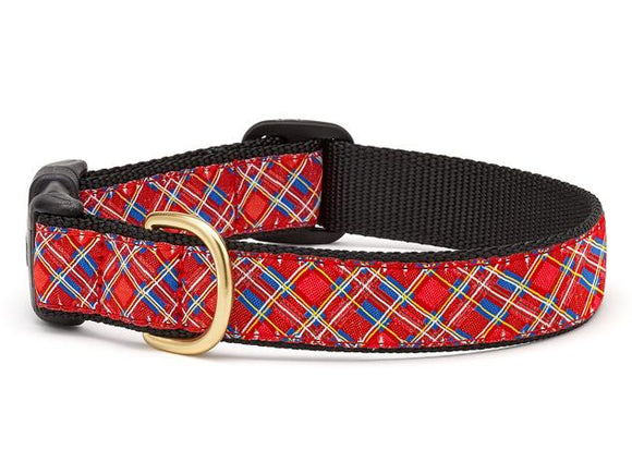 Stewart Tartan Dog Collar